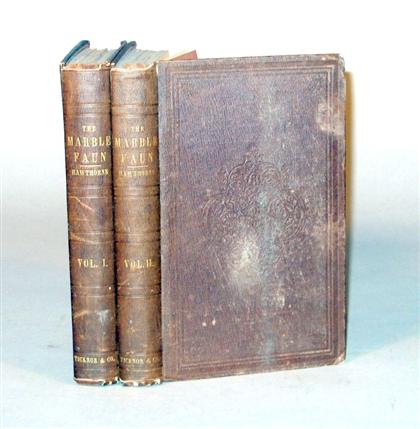 2 vols.  Hawthorne, Nathaniel.
