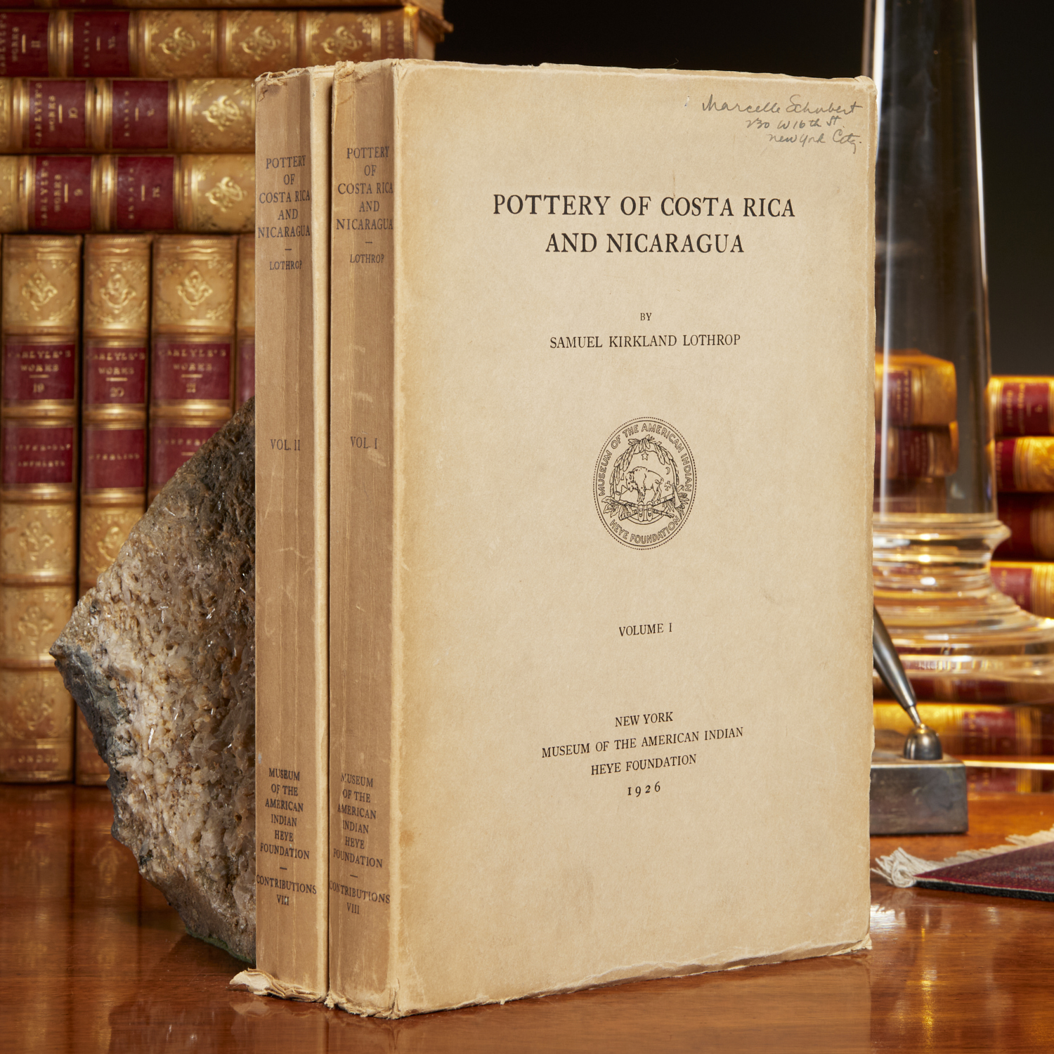 (2) VOLS., POTTERY OF COSTA RICA
