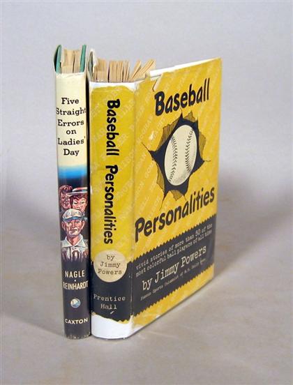 2 vols.  Signed Books - Baseball