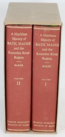 2 VOLUME CLOTH BOUND SET TITLED