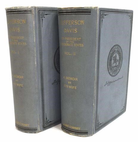 (2 VOLUMES) JEFFERSON DAVIS