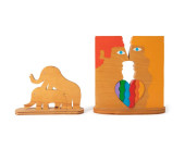 2 W. ACCORSI PUZZLE SCULPTURES