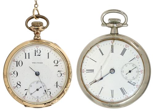 (2) WALTHAM RIVERSIDE GOLD-FILLED