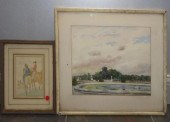 2 Watercolors. 1 Wm. H. HYDE L