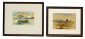 (2) WATERCOLORS LINDA MORGAN G
