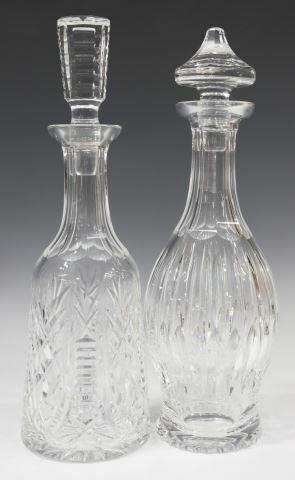 (2) WATERFORD CRYSTAL 'CARINA' &