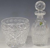 (2) WATERFORD CRYSTAL DECANTER