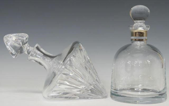 (2) WATERFORD CRYSTAL OMEGA &