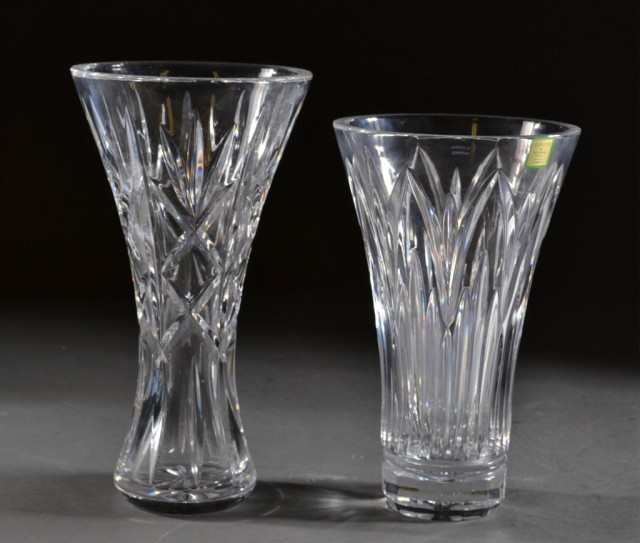 (2) Waterford Crystal VasesTo