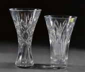 (2) Waterford Crystal VasesTo