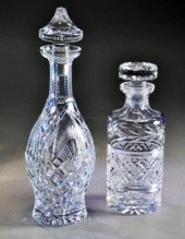 (2) WATERFORD CUT CRYSTAL DECA