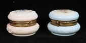2 WAVE CREST GLASS DRESSER BOX