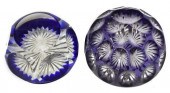 (2) WEBB CORBETT & BACCARAT GL