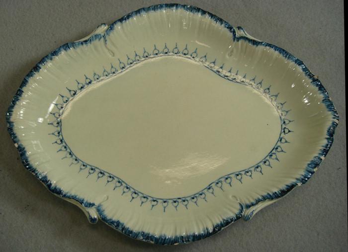 2 Wedgwood pearlware blue