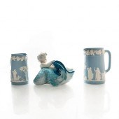 2 WEDGWOOD QUEENSWARE PITCHERS