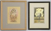 2 WERNER WILDNER WATERCOLORS,