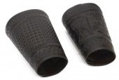 (2) WESTERN COWBOY TOOLED LEAT