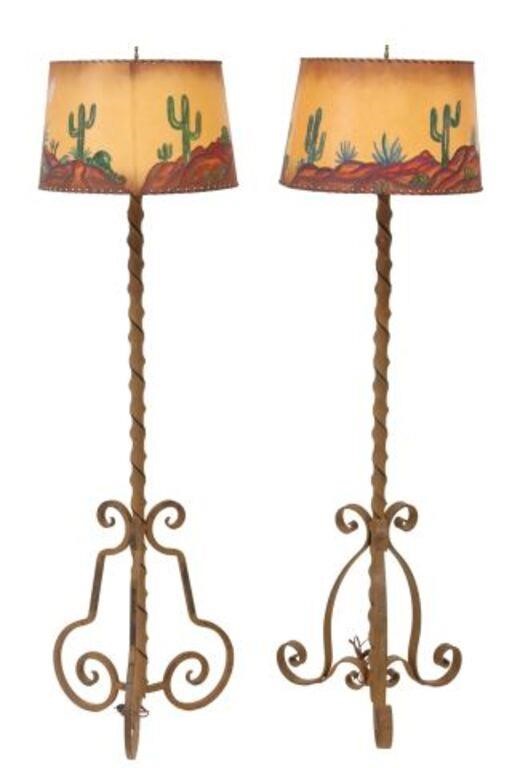 (2) WESTERN 'MONTEREY' STYLE
