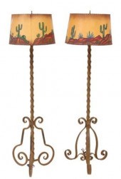 (2) WESTERN 'MONTEREY' STYLE J