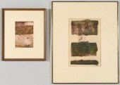 2 WHITNEY LELAND WATERCOLORSWh