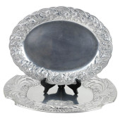 2 WILTON ARMETALE BRAND SILVER