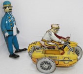2 WIND-UP TIN LITHOGRAPH TOYS