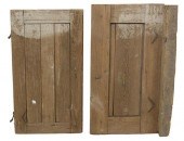 (2) WINDOWS, MESQUITE & PINE,
