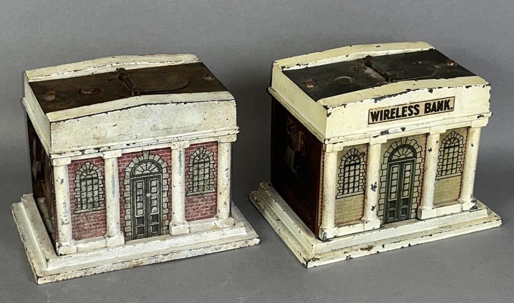 2 WIRELESS BANK MECHANICAL OPERATED