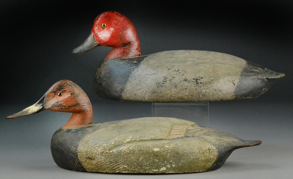 (2) Wood Duck DecoysPolychrome