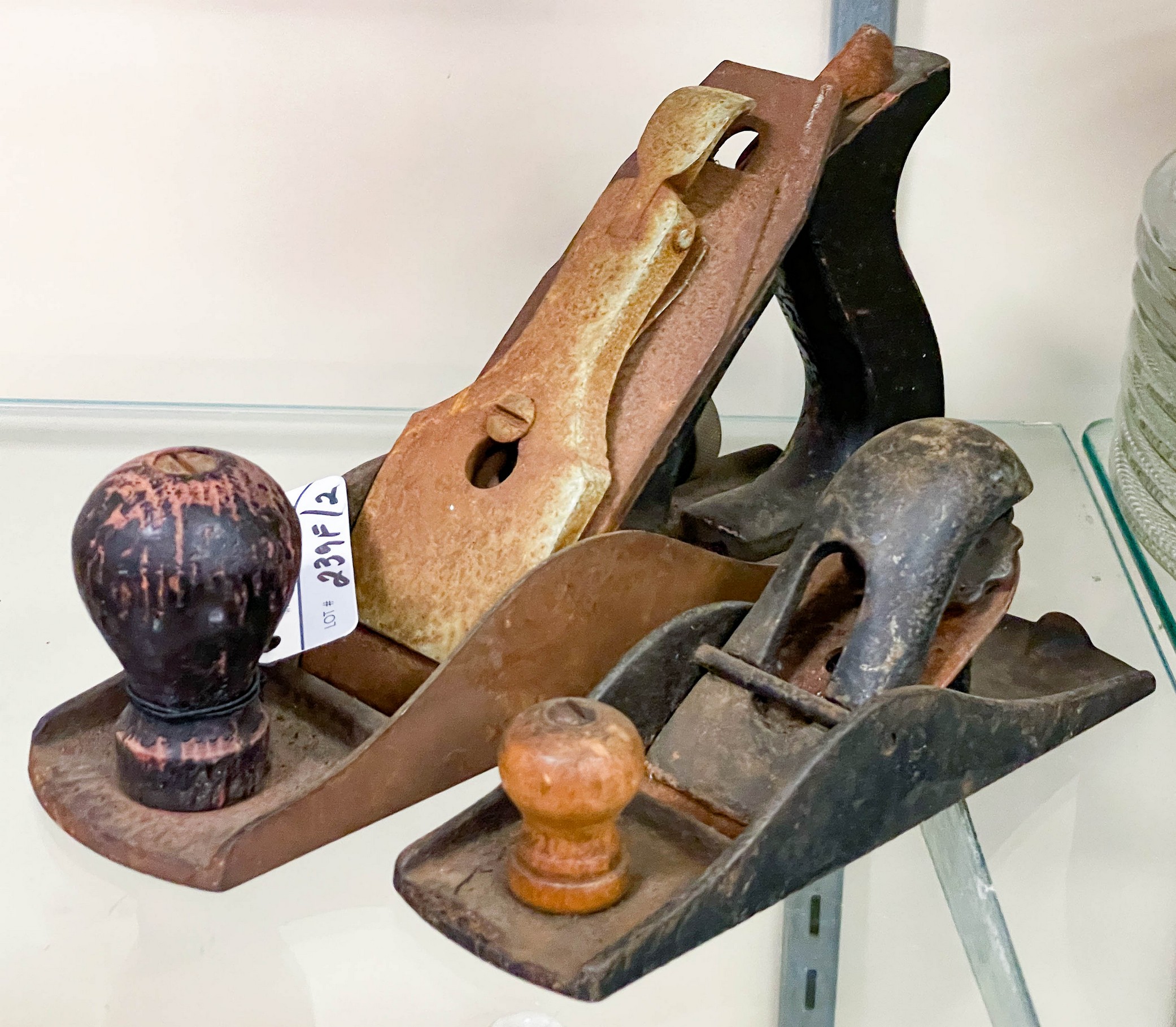 (2) Wood planes, including Corsair,