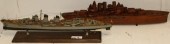 2 WOODEN SHIP MODELS TO INCLUD