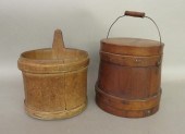 2 WOODENWARE PRIMITIVESca. ear