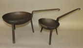 2 WROUGHT IRON HEARTHSIDE SPID
