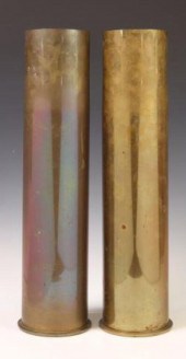 (2) WWI-ERA TRENCH ART ARTILLE