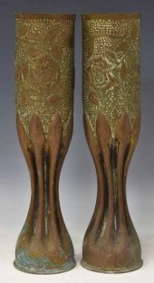 (2) WWI-ERA TRENCH ART ARTILLE