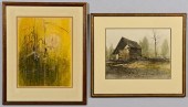 2 XAVIER IRONSIDE WATERCOLORST