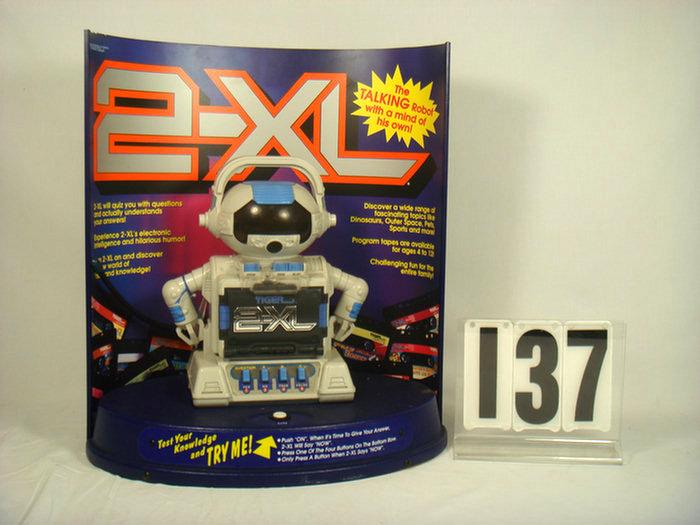 2-XL Radio Shack Talking Robot
