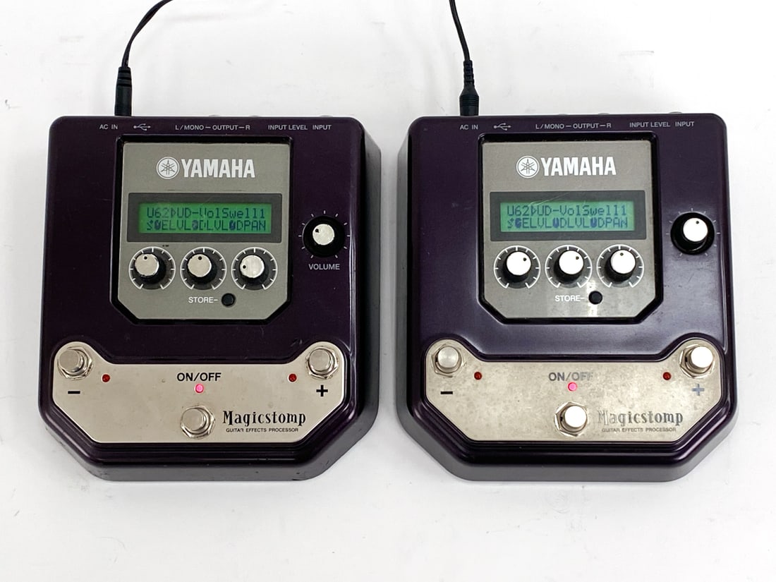 (2) YAMAHA MAGICSTOMP GUITAR