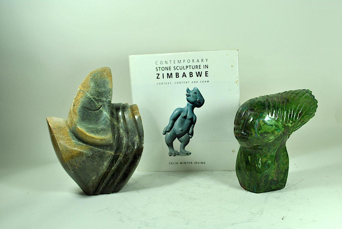 2 ZIMBABWE STONE SCULPTURES2