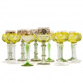 20 ASSORTED WINE STEMS Include