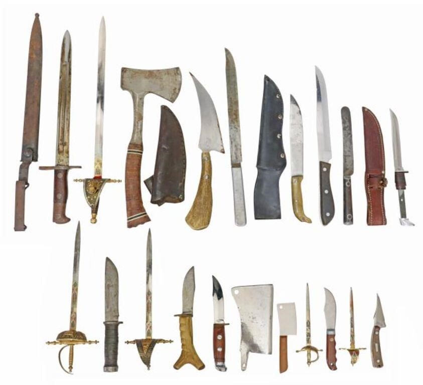 (20) BAYONET & FIXED BLADE