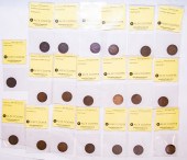 20 CANADIAN LARGE CENTS 1901-1
