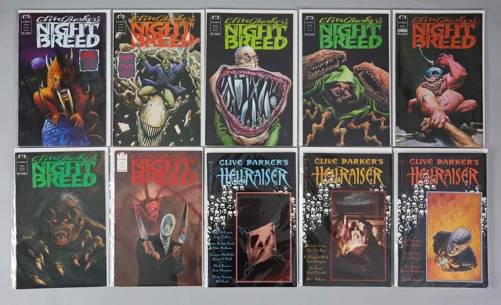 20 EPIC COMICS CLIVE BARKER
