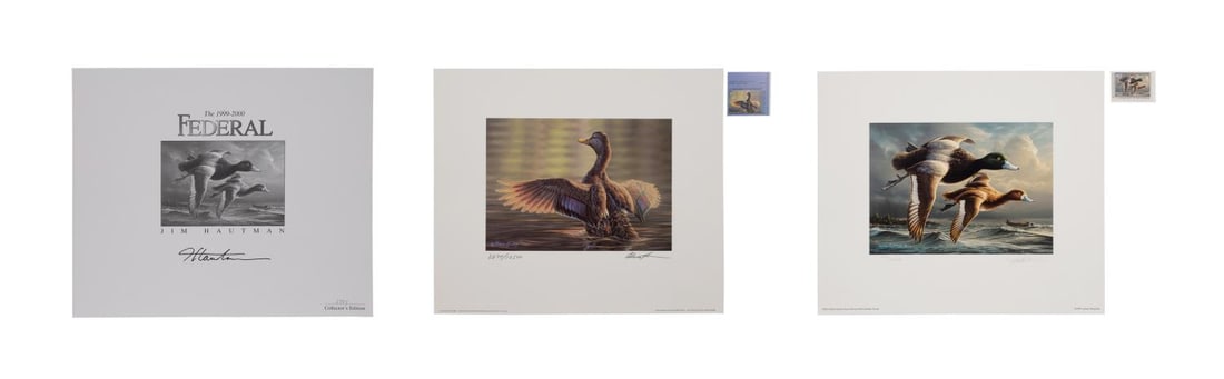 20 FEDERAL DUCK STAMP PRINTS WITH