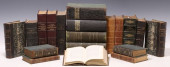 (20) FRENCH LEATHER-BOUND LIBR