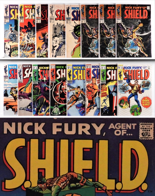 20 MARVEL COMICS NICK FURY AGENT OF