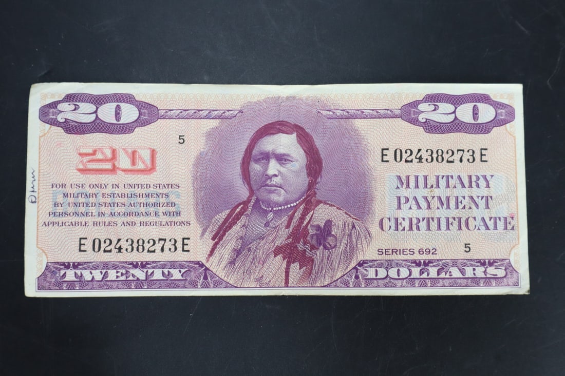 $20 MILITARY PAYMENT CERTIFICATE