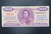 $20 MILITARY PAYMENT CERTIFICA