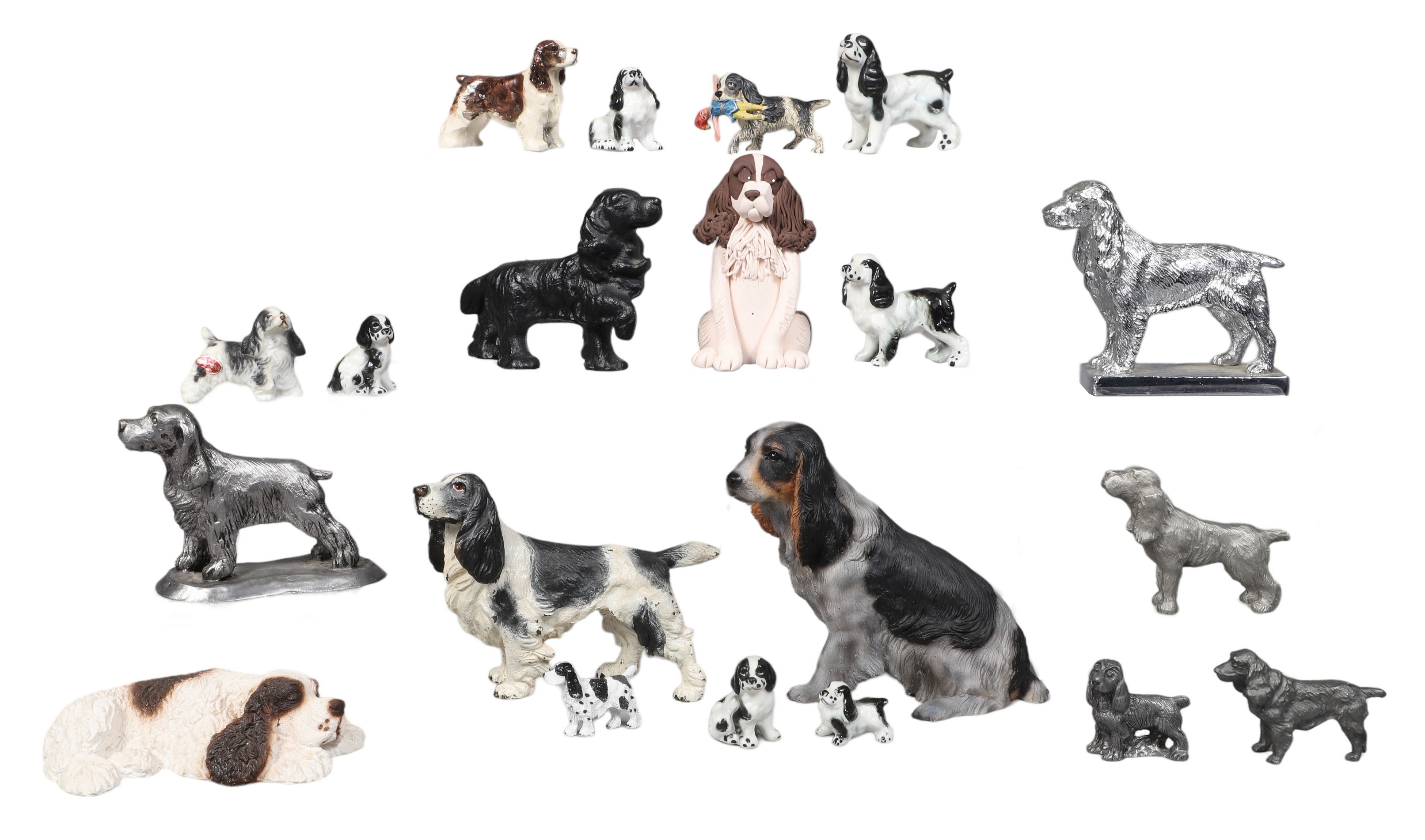 (20) Miniature Spaniel dog