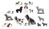 (20) Miniature Spaniel dog fig